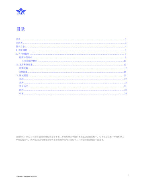 国际航空运输协会:2023年第三季度全球航空运输业状况分析报告(英文版)